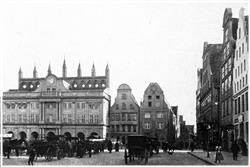 Neuer Markt Rostock, gestern