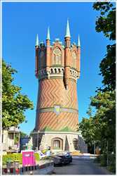 Wasserturm Rostock - Gestern und Heute