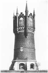 Wasserturm Rostock - Gestern und Heute