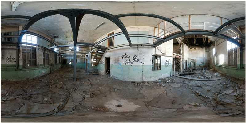 360 x 165° HDR-Panorama mit pano-MAXX, 96 Bilder aus 5er-Belichtungsreihe = 480 Bilder in 6 Reihen, 11.140 x 5.090 Pixel = 57 Megapixel