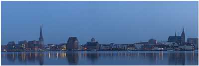 Stadthafen Blaue Stunde