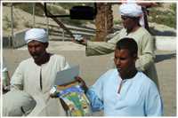 ägyptische Straßenhändler (Bild: Doris Kölbl)