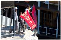 ägyptische Straßenhändler