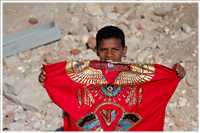 ägyptische Straßenhändler