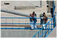 ägyptische Straßenhändler