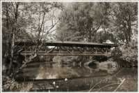 Holzbrücke bei Mainleus