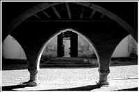 Blick zum Hof